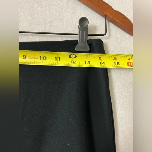 Lauren Ralph Lauren high  waisted classic black pencil midi skirt Sz S - Picture 7 of 9